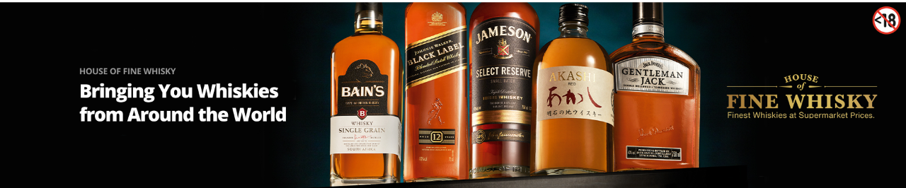 Choose from our wide selection of the finest whiskies from around the world, only at Checkers LiquorShop in Namibia.