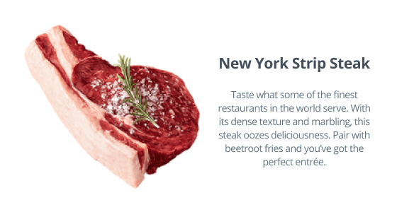 NEW YORK STRIP STEAK