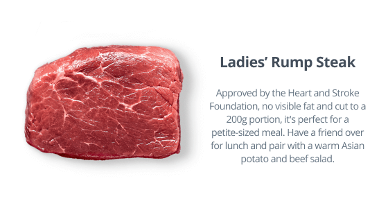 LADIES' RUMP STEAK
