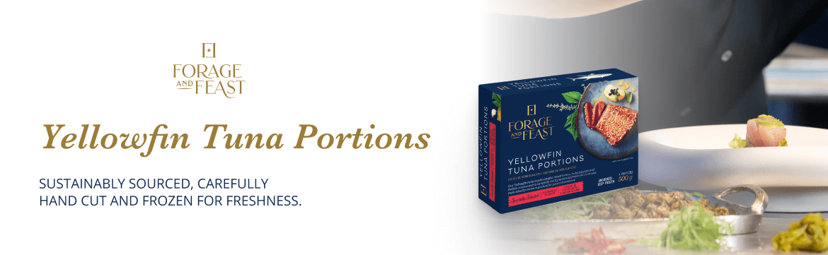 FORAGE & FEAST YELLOWFIN TUNA PORTIONS