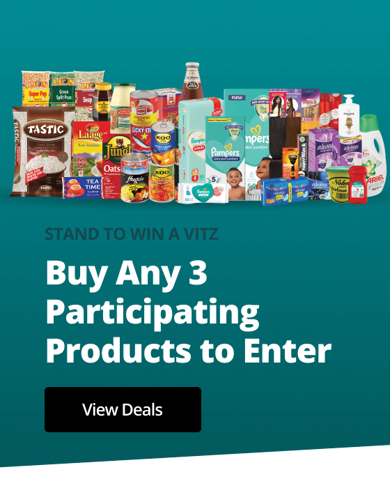BUY ANY 3 PARTICIPATING PRODUCTS TO ENTER