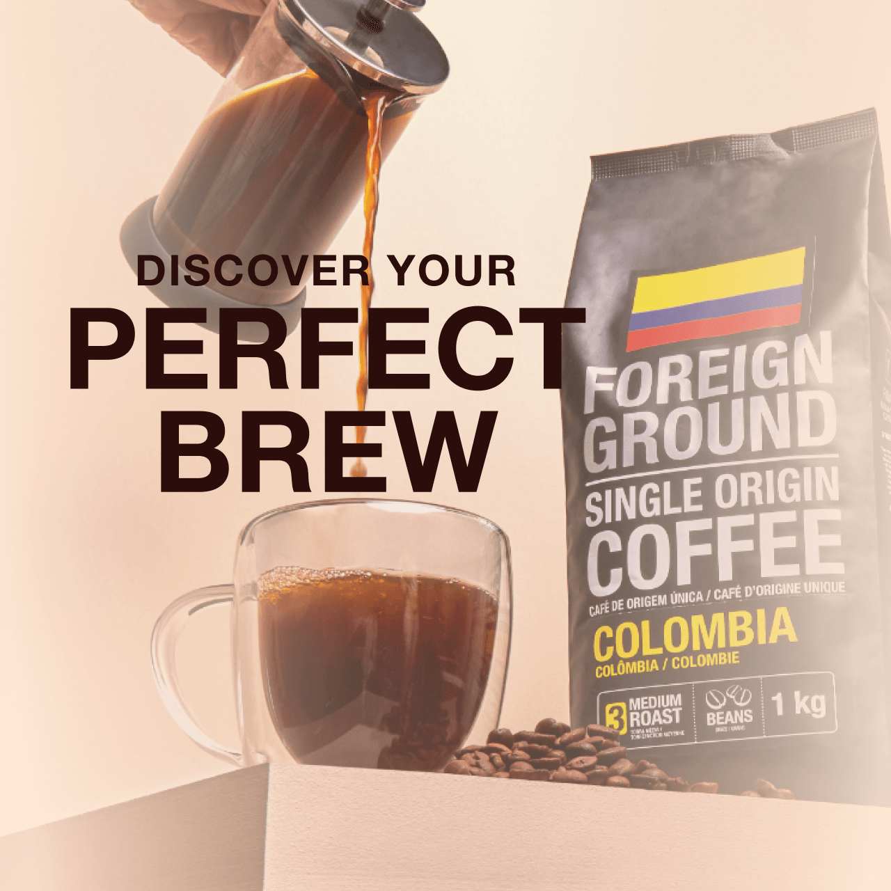 DISCOVER YOUR PERFECT BREW