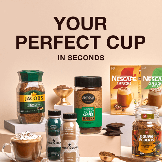YOUR PERFECT CUP IN SECONDS