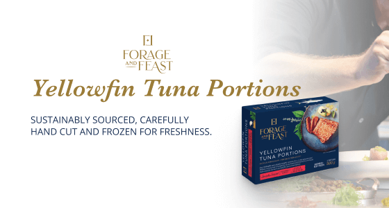 FORAGE & FEAST YELLOWFIN TUNA PORTIONS