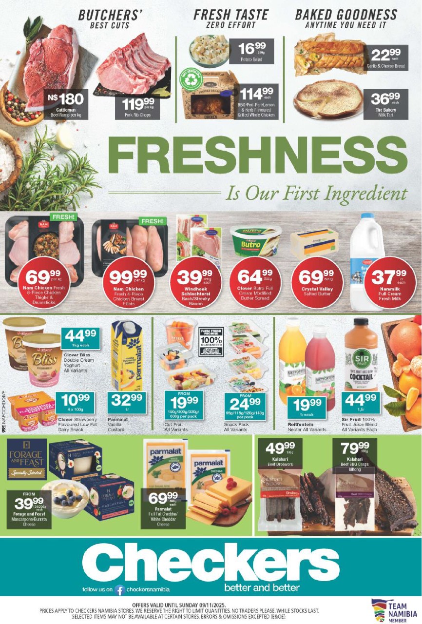 specials leaflet