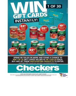 Checkers Winter Promotion