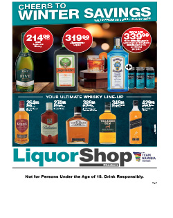 Checkers LiquorShop Winter Savings